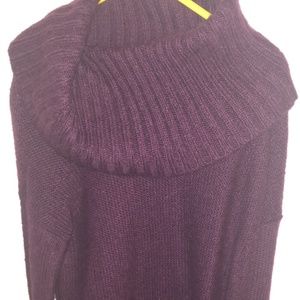 purple sweater